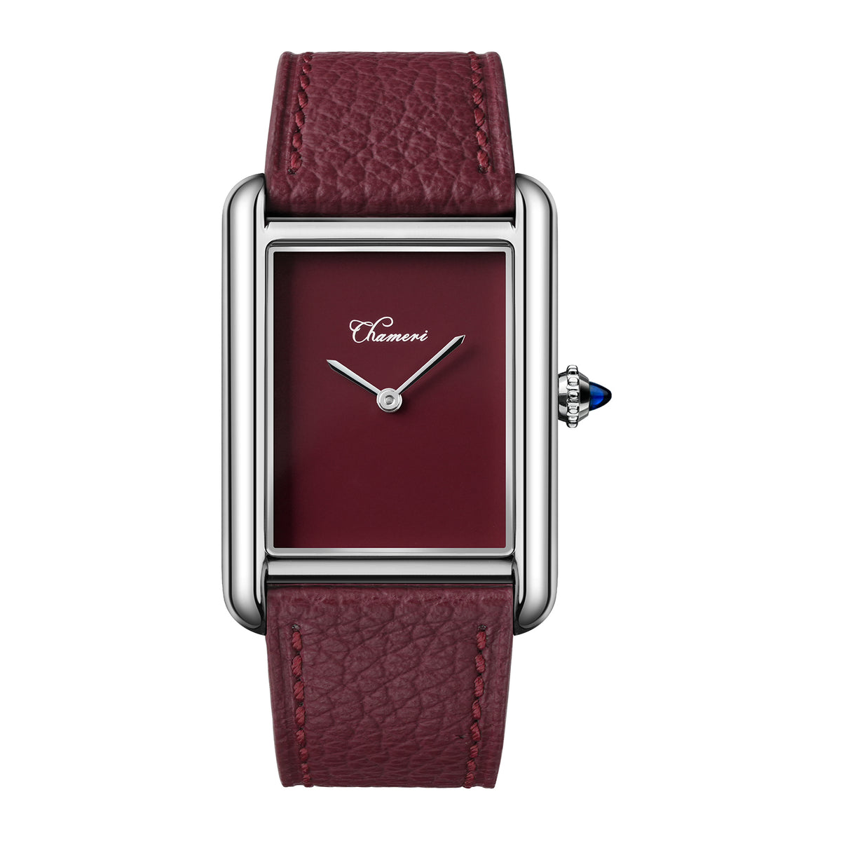 💥11.11&BlackFriday💥 Chameri 27.5mm Dress Watch Ronda 762 Retro Watch CH01