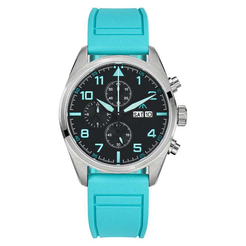 Militado 39mm Sapphire Crystal Chronograph Watch ML04