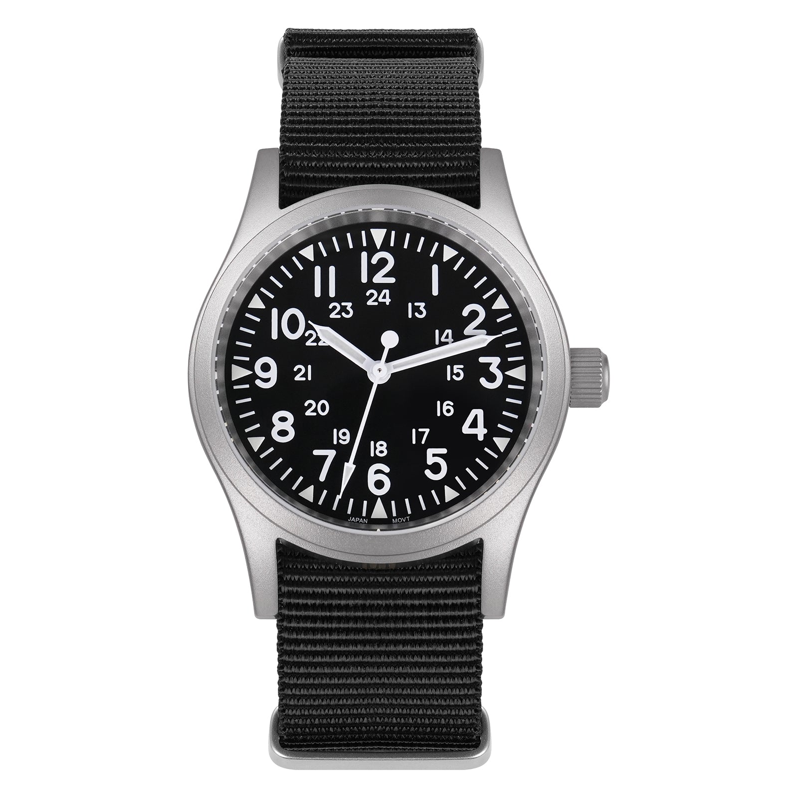 ★SuperOfertas ★Militado 38mm Reloj militar de campo con cristal de zafiro ML05