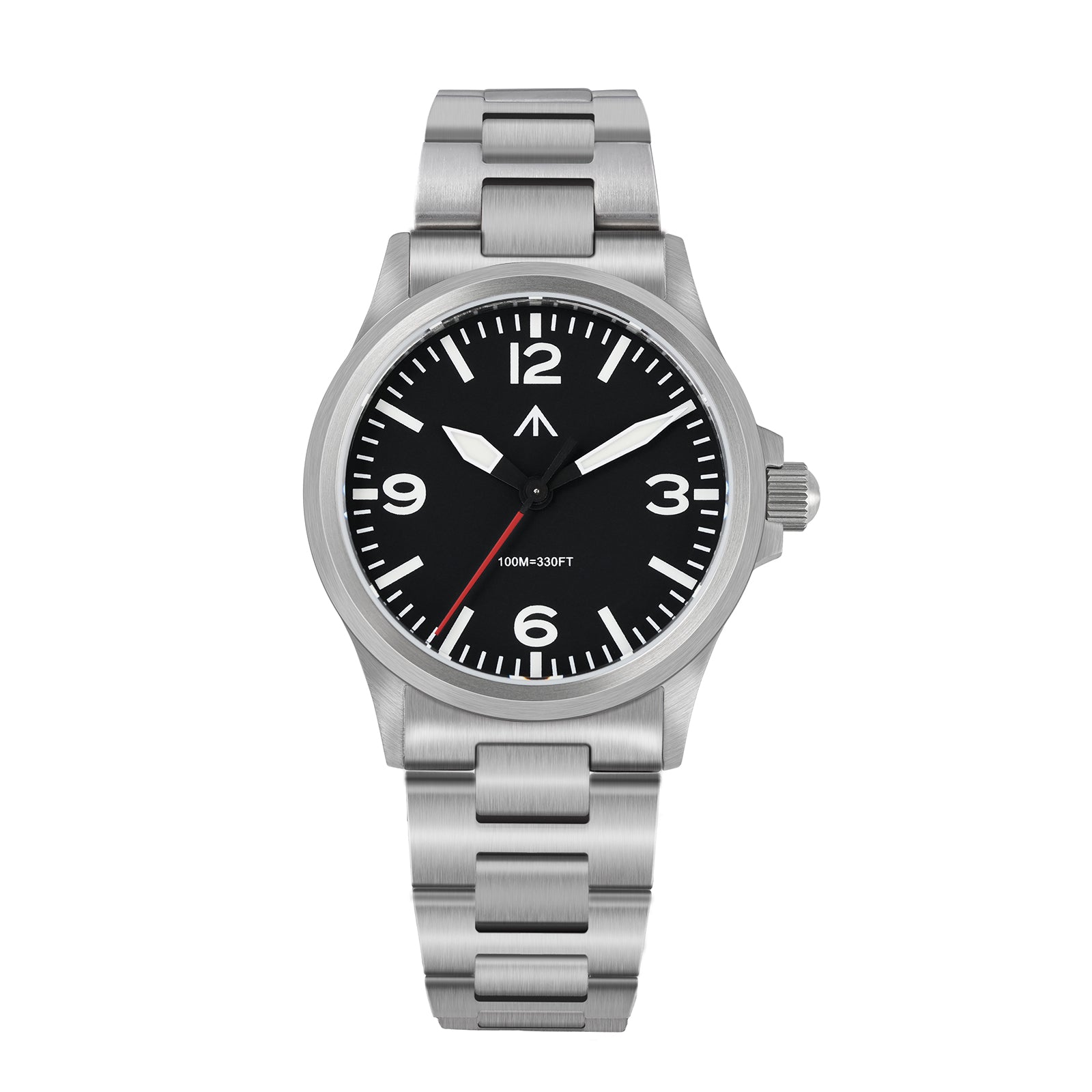 💥Flash Sale💥Militado 36mm Field Watch VH31 Sweeping Movt Men Watch ML18
