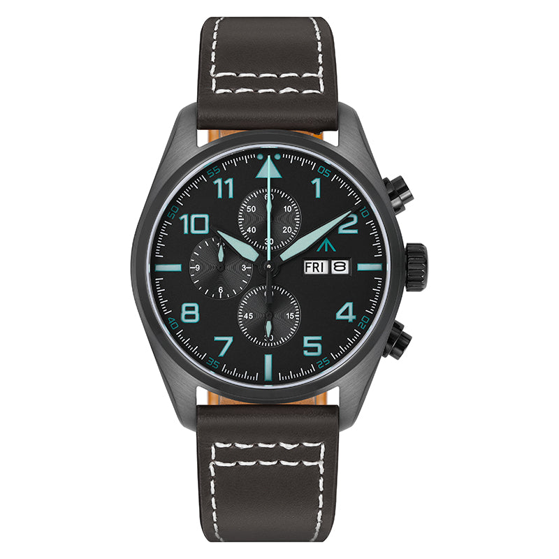 Militado 39mm Sapphire Crystal Chronograph Watch ML04