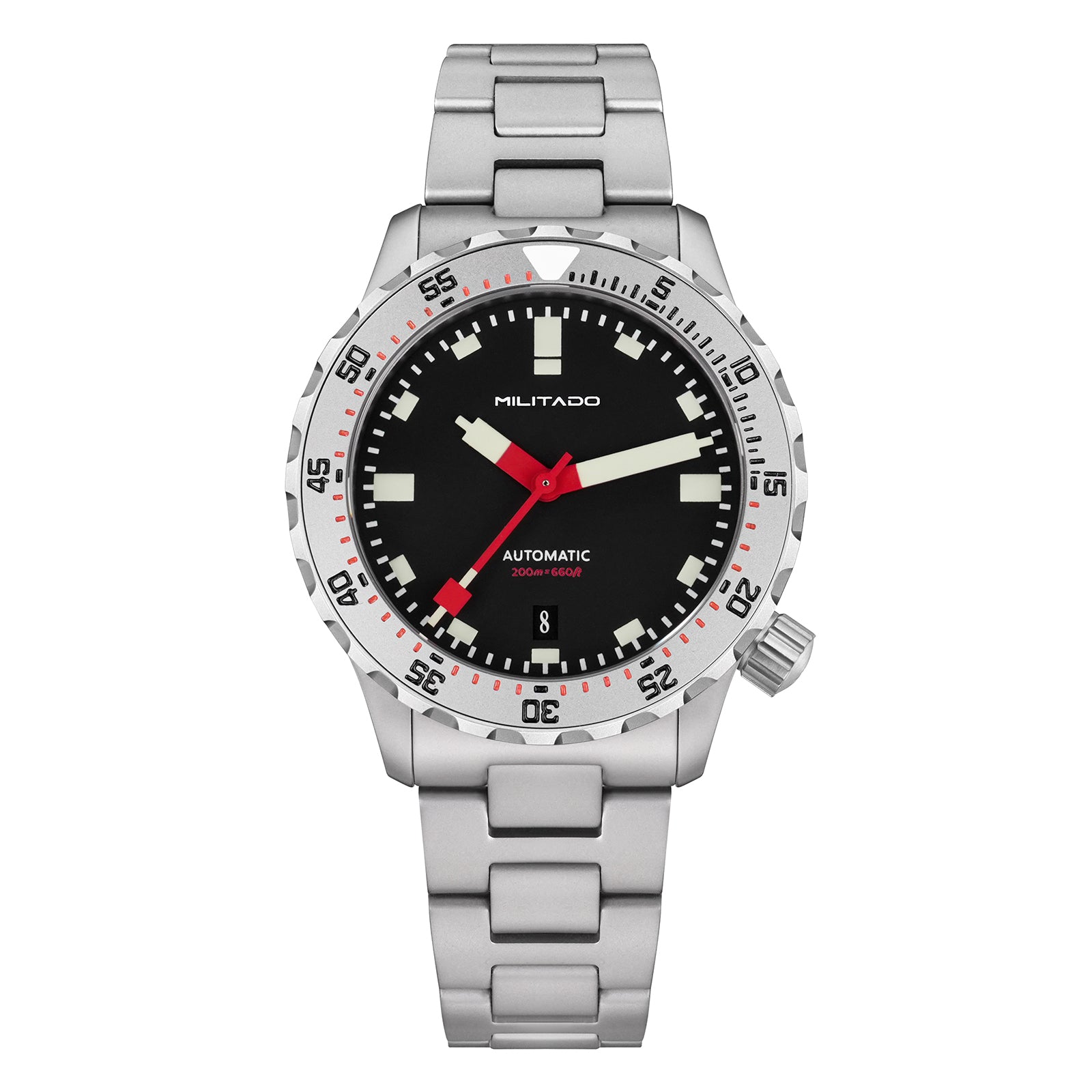 ★Pre-Sale★Militado 39mm Dive Watch PT5000 Automatic Mech Watch ML20