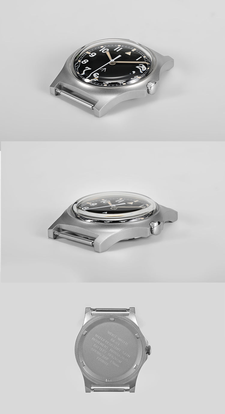 ★Black Friday★RDUNAE Retro Military 36.8mm Men Watch