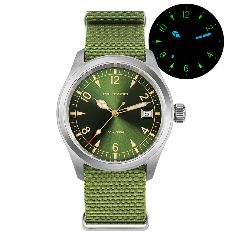 Militado 38mm Retro VH31 Military Watch ML08