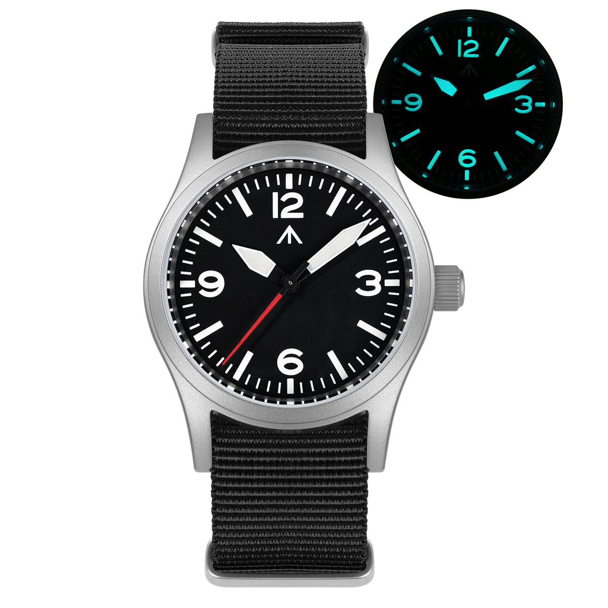 Militado 38mm Field Watch 2035 Movt Military Watch ML05B
