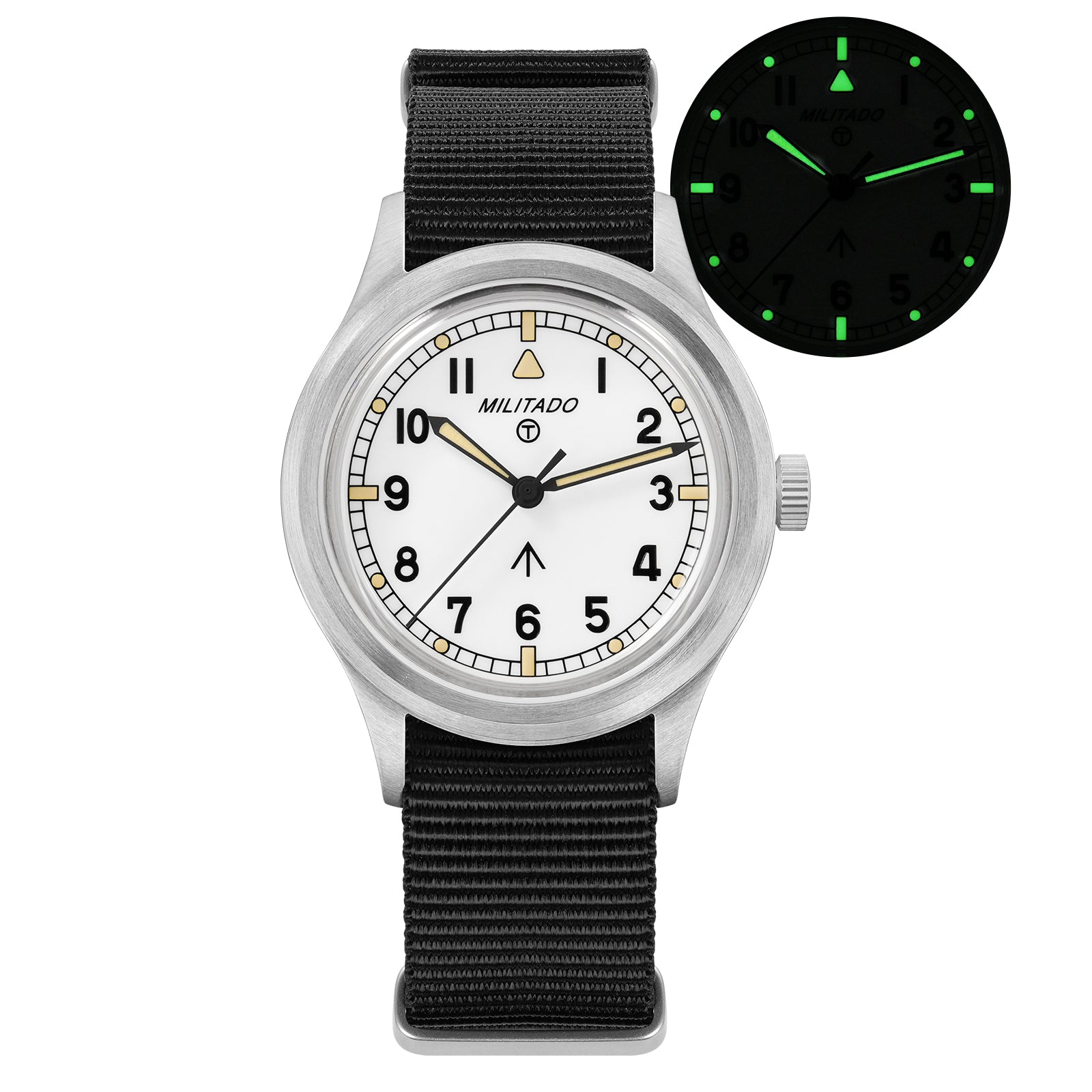 ★New Released★Militado 36mm Military Watch 6B Inspired Field Watch ML22