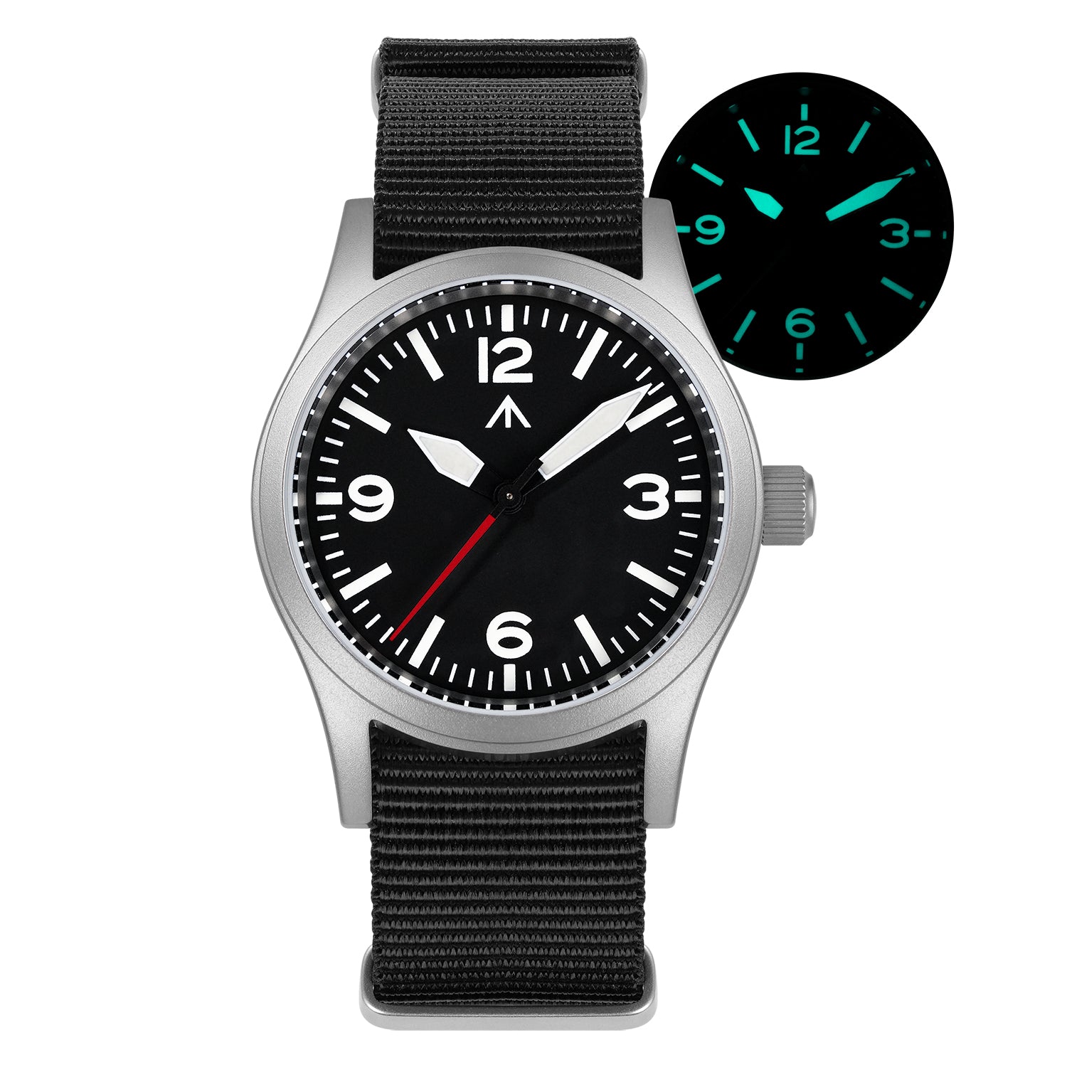 💥Mid-Year Sale💥Militado 38mm Field Watch ML05 369 Dial