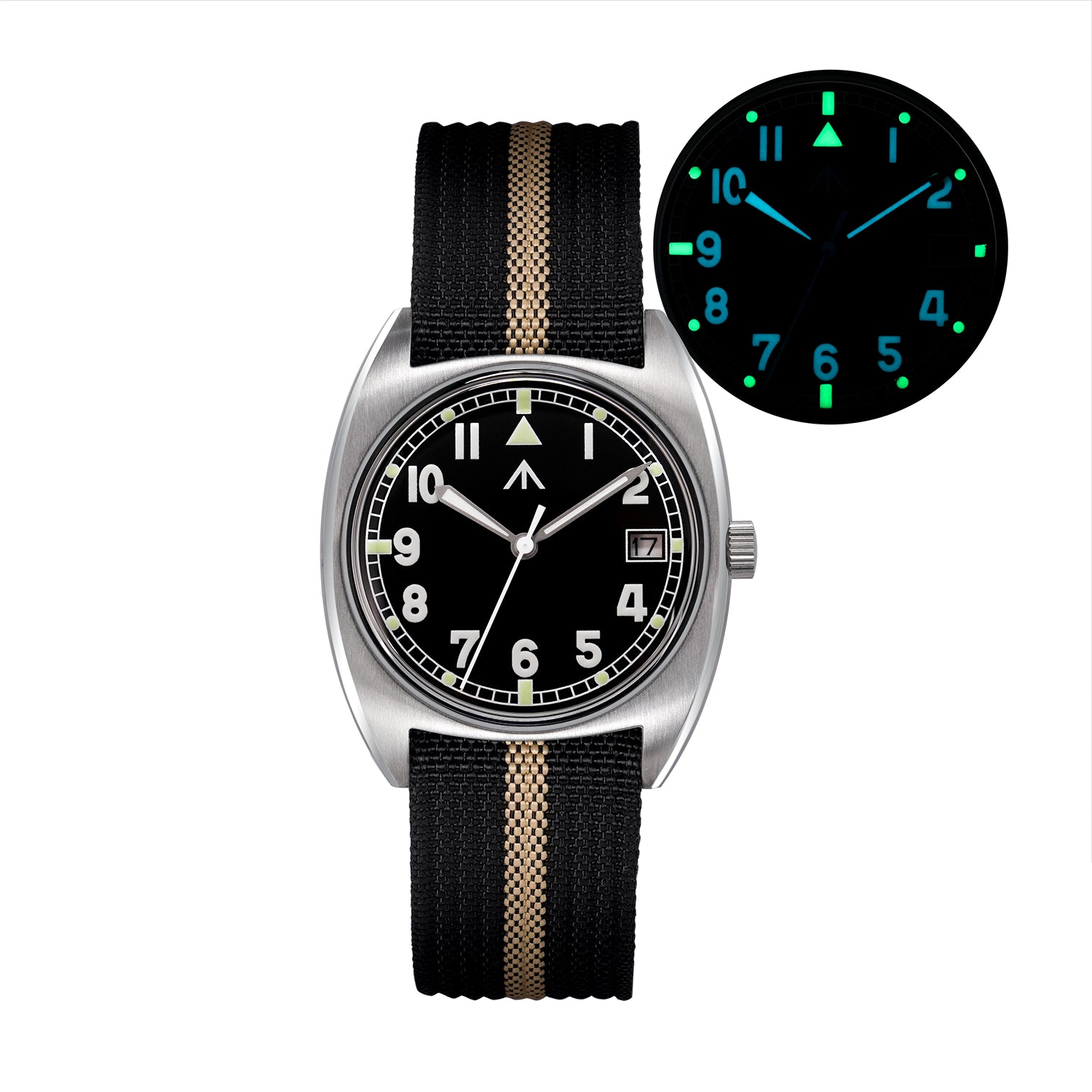 ★New Released★Militado Vintage 36mm Military Watch W10 Remake ML17