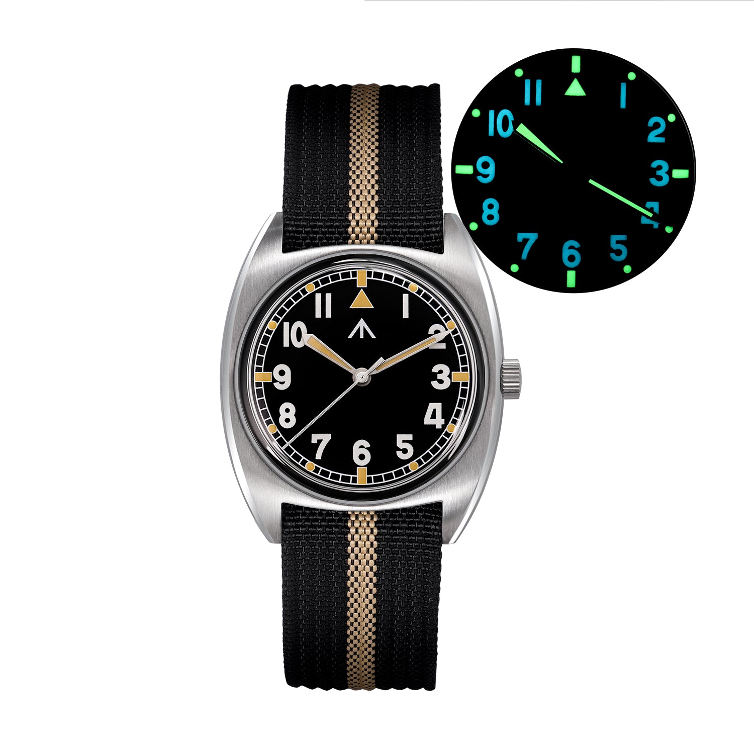 ★New Released★Militado Vintage 36mm Military Watch W10 Remake ML17