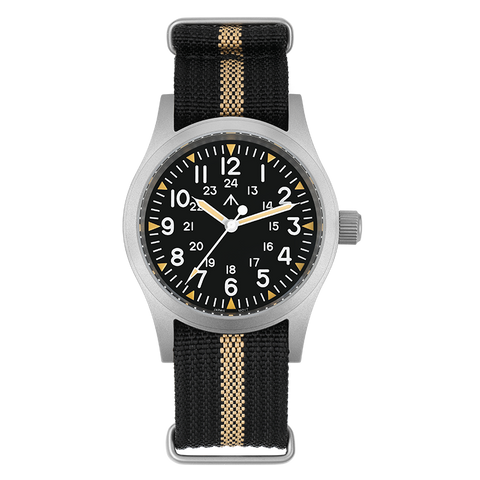 Militado 38mm Sapphire Crystal Field Military Watch ML05