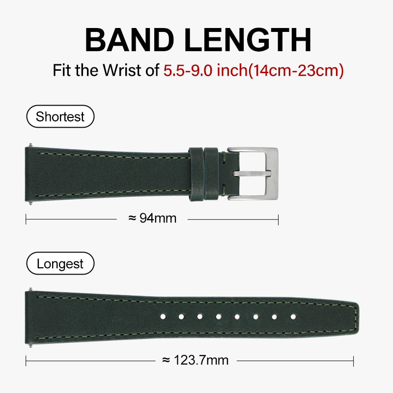★Black Friday★Militado Original ML01 Genuine Leather Watch Strap