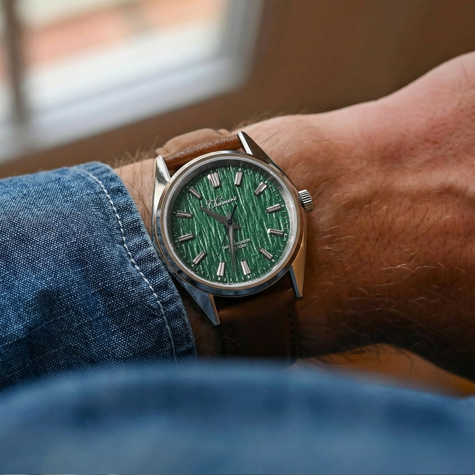 ★Oferta navideña★Chameri GS Reloj para hombre VH31 Reloj de cuarzo