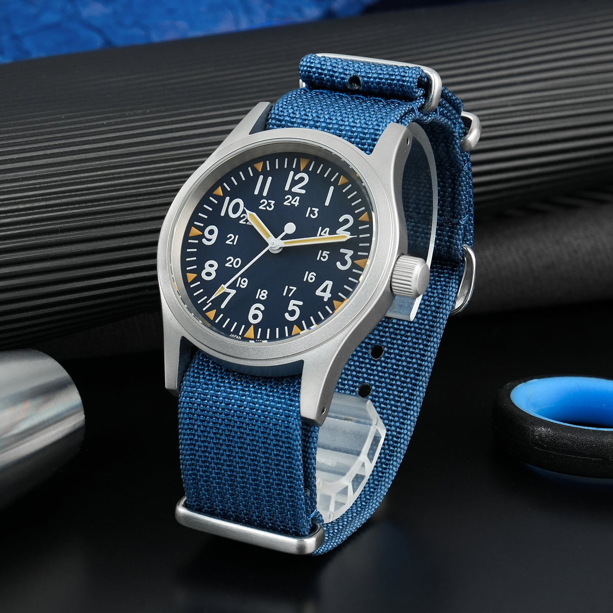 Militado 38mm Field Watch 2035 Movt Military Watch ML05B