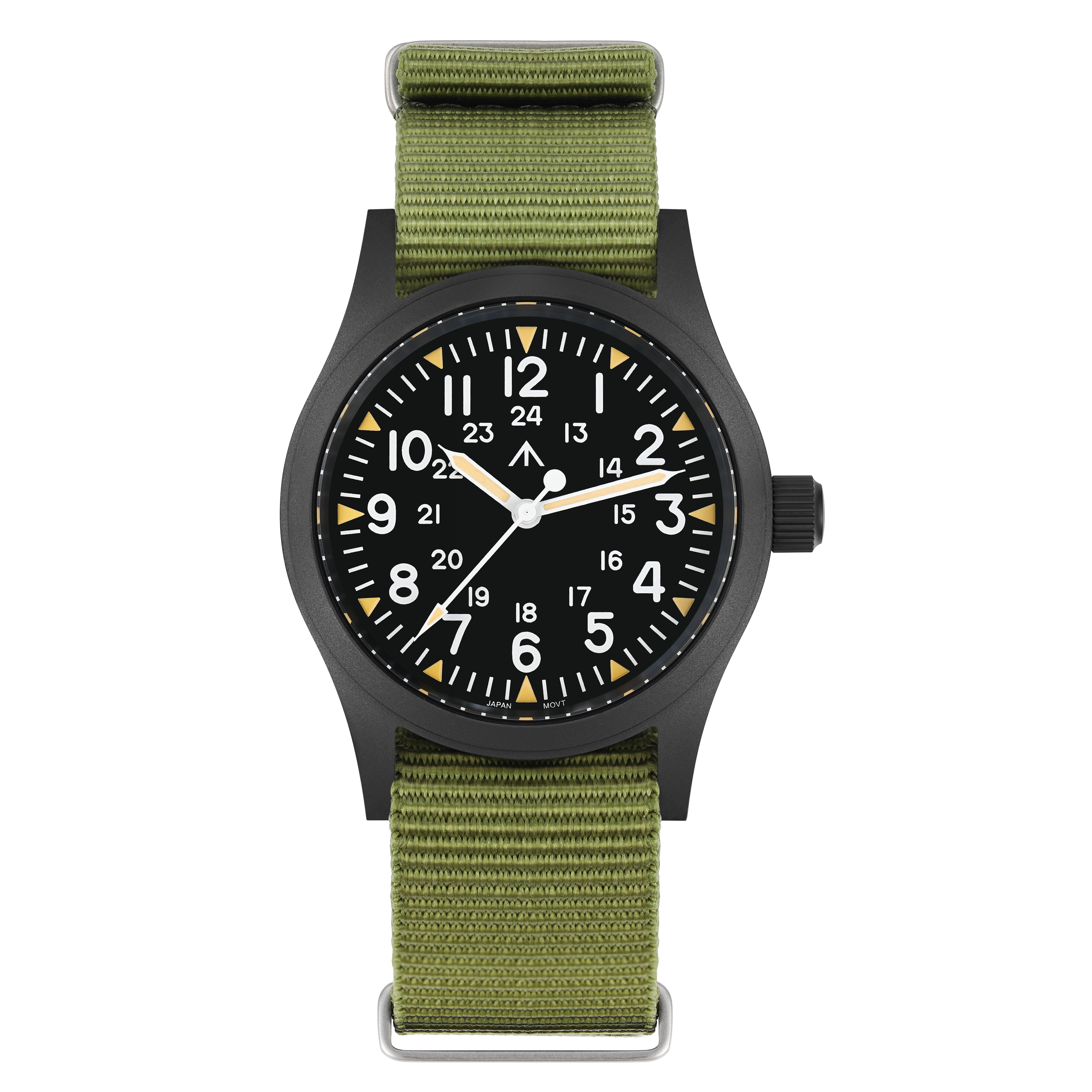 ★SuperOfertas ★Militado 38mm Reloj militar de campo con cristal de zafiro ML05