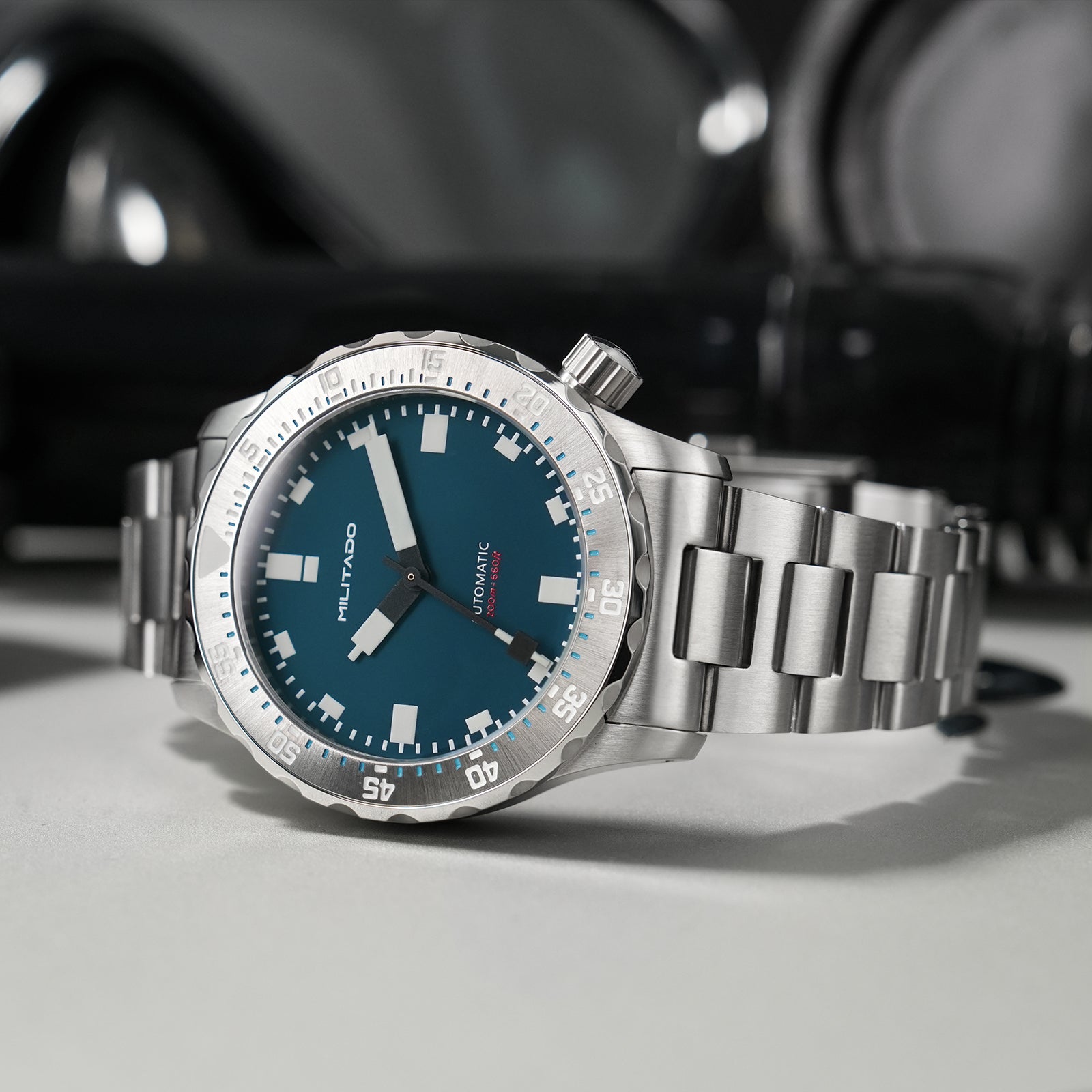 💥Spring Sale💥Militado 39mm Dive Watch PT5000 Automatic Mech Watch ML20
