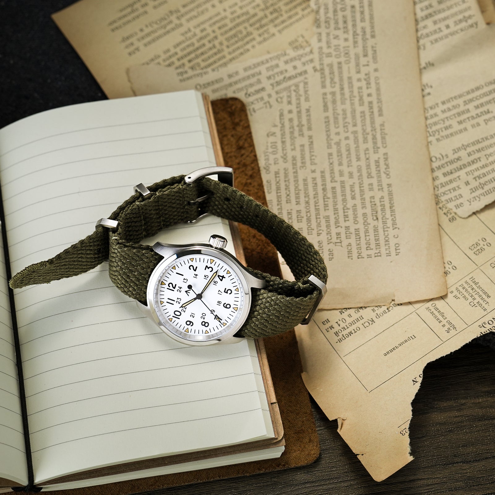 Militado Premium Quality Soft Watch Cotton Strap Watch Strap 20mm 22mm