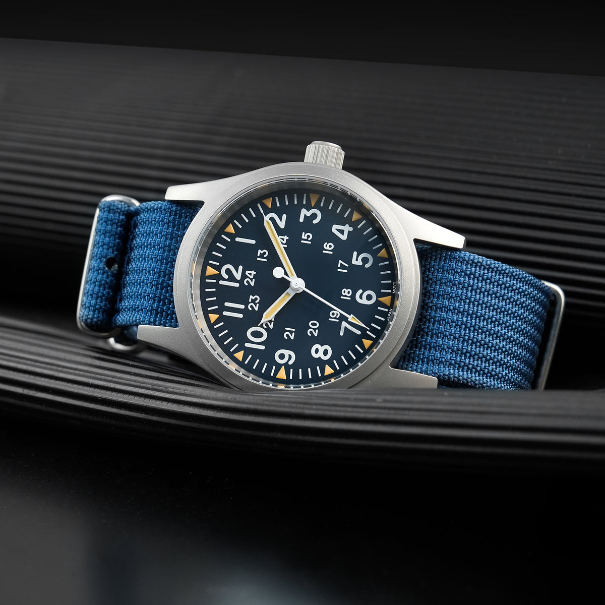 Militado 38mm Field Watch 2035 Movt Military Watch ML05B