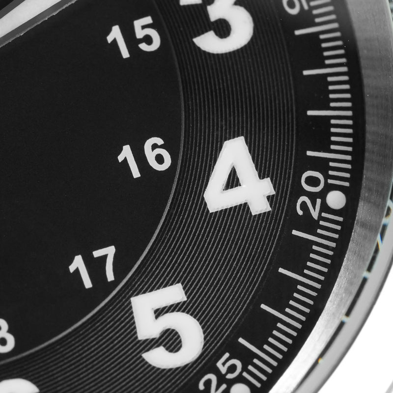 Militado 36 mm Reloj de campo de cuarzo D12 - Agujas tipo lápiz