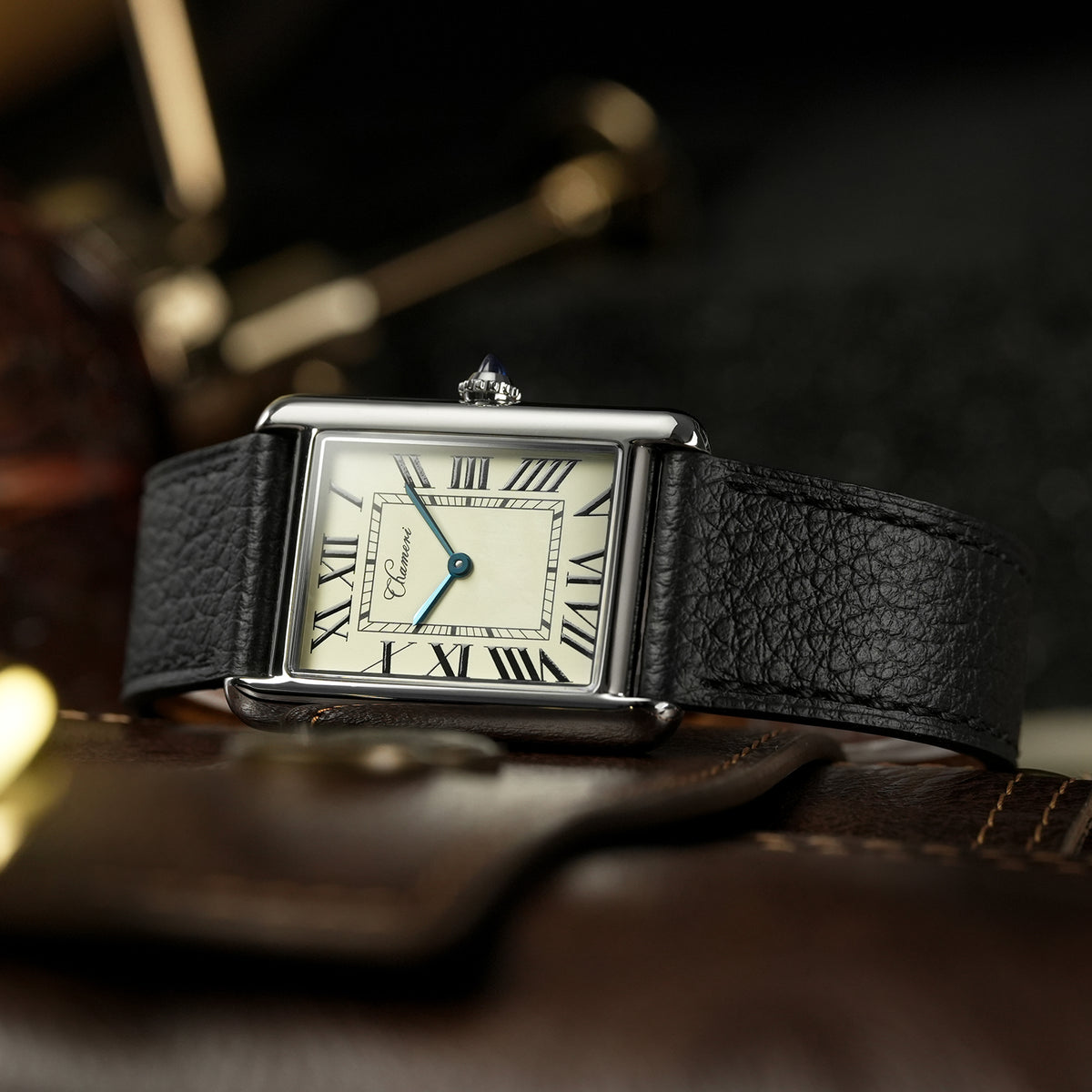 ★Oferta navideña★Chameri GS Reloj para hombre VH31 Reloj de cuarzo
