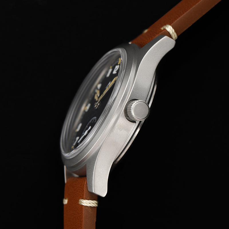 ★Black Friday★Militado 36mm D12 Quartz Vintage Field Watch