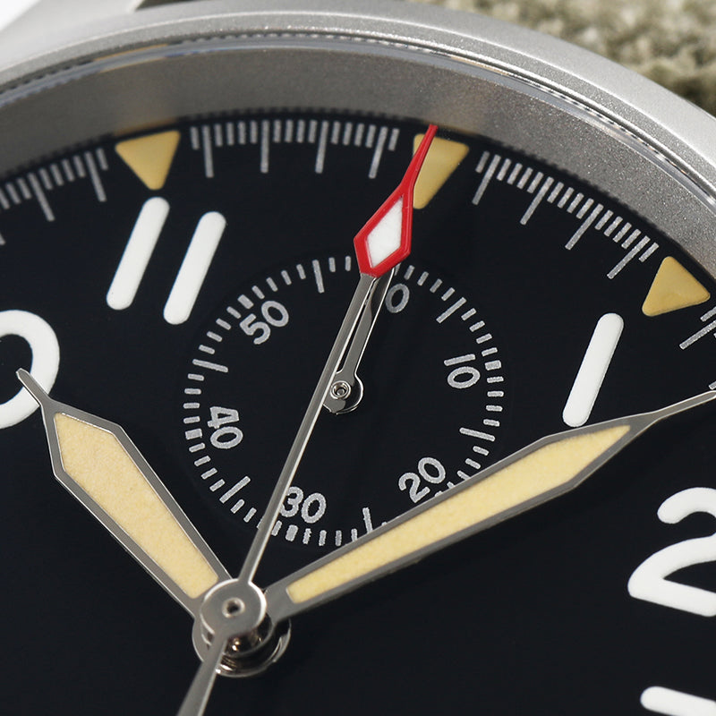 ★Black Friday★Militado Retro VK67 Quartz Chronograph Watch-3 Dial