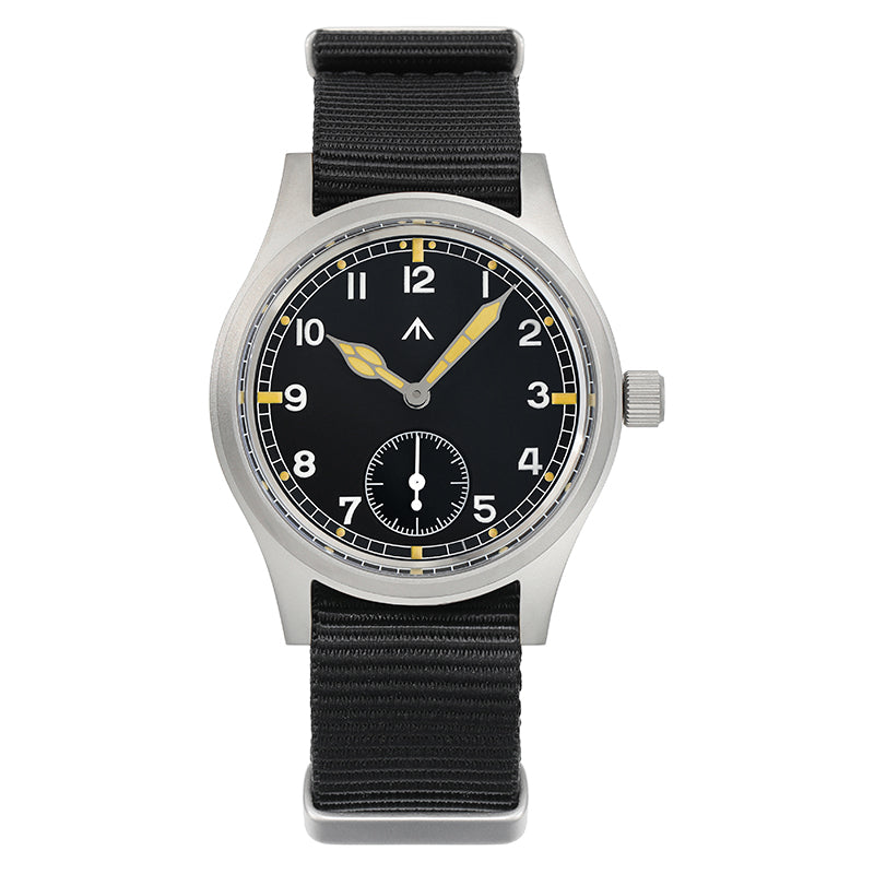 ★Black Friday★Militado 36mm D12 Quartz Vintage Field Watch