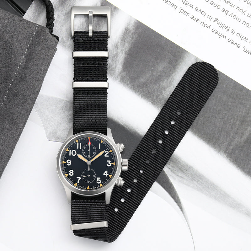 ★Black Friday★Militado Retro VK67 Quartz Chronograph Watch-3 Dial