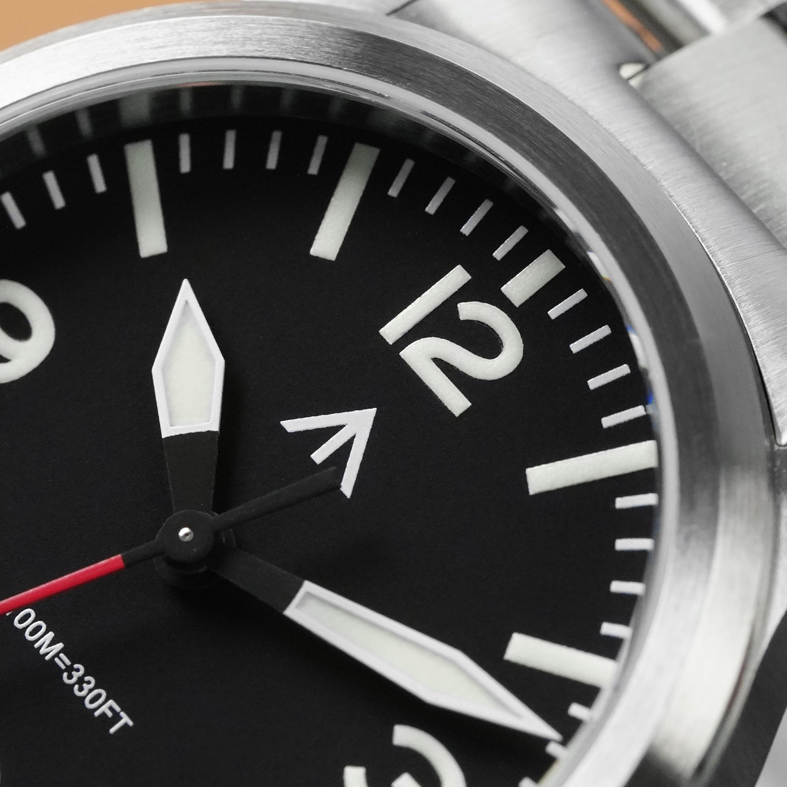 ★SuperOfertas ★Militado 38mm Reloj militar de campo con cristal de zafiro ML05