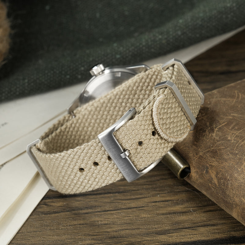 Militado 36 mm Reloj de campo de cuarzo D12 - Agujas tipo lápiz
