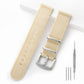 Leather Nylon Canvas Strap Watchband 20mm 22mm