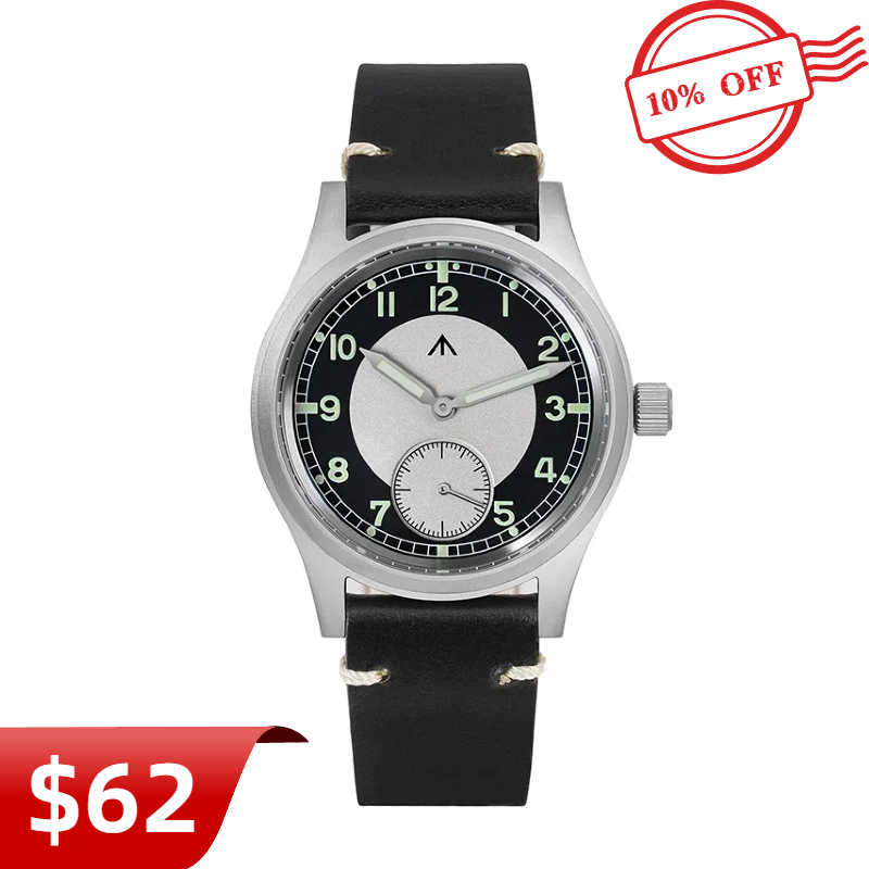 Militado 36mm Dirty Dozen Watch Tuxedo Heritage Watch D12