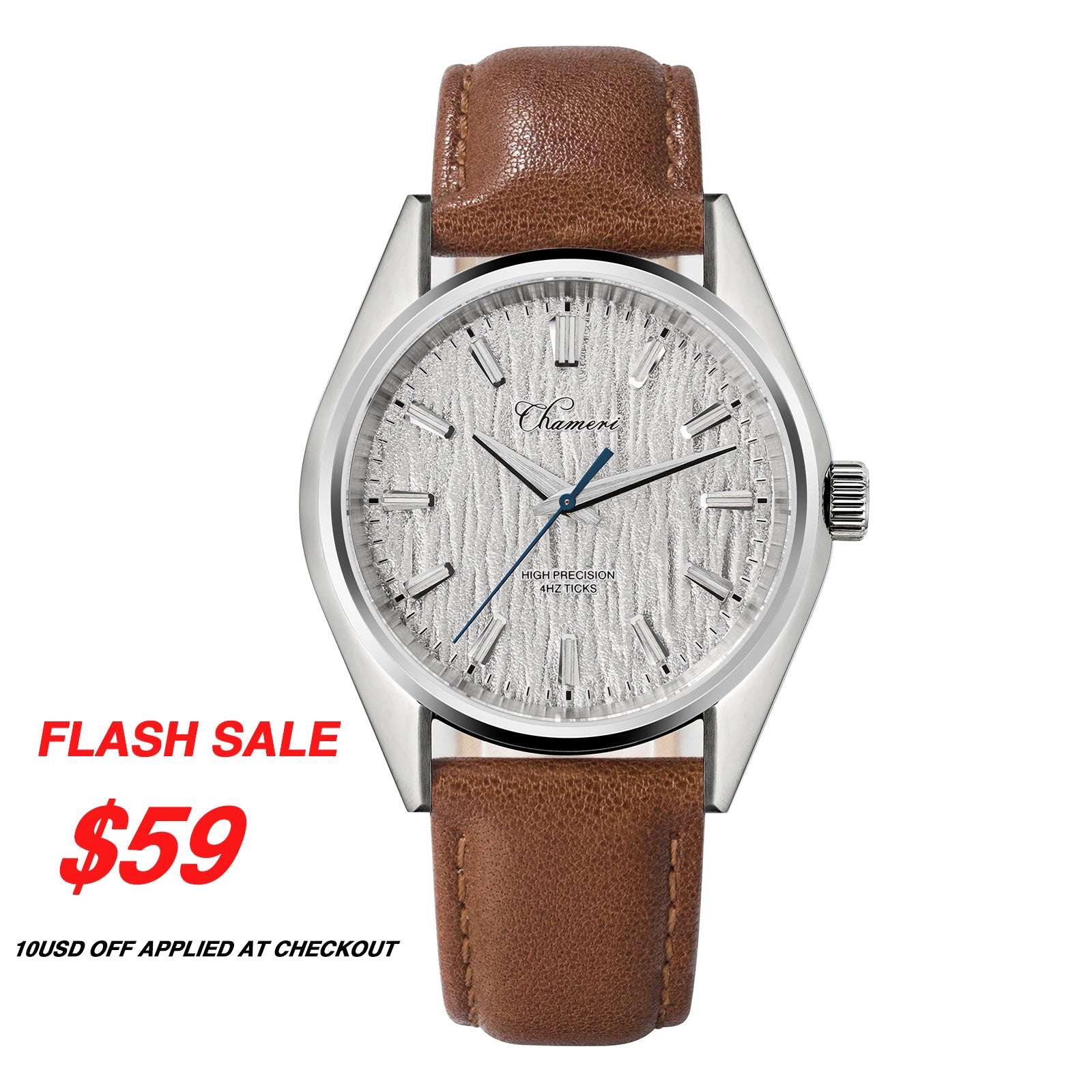 💥New Arrival💥Chameri 40mm Men Watch VH31 Quartz Watch GS05