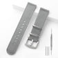 Leather Nylon Canvas Strap Watchband 20mm 22mm
