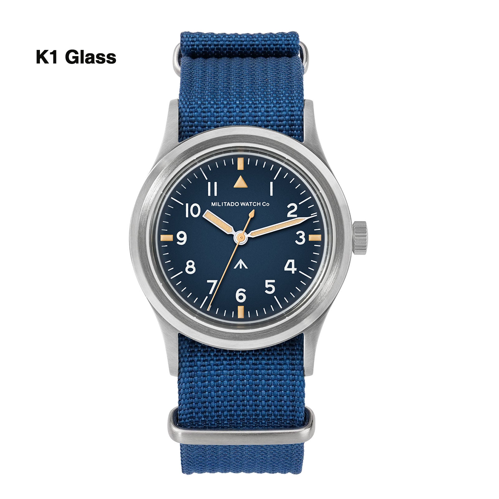 Militado 36mm Retro Military Watch VH31/VH65 Sweeping Hand ML14 V2