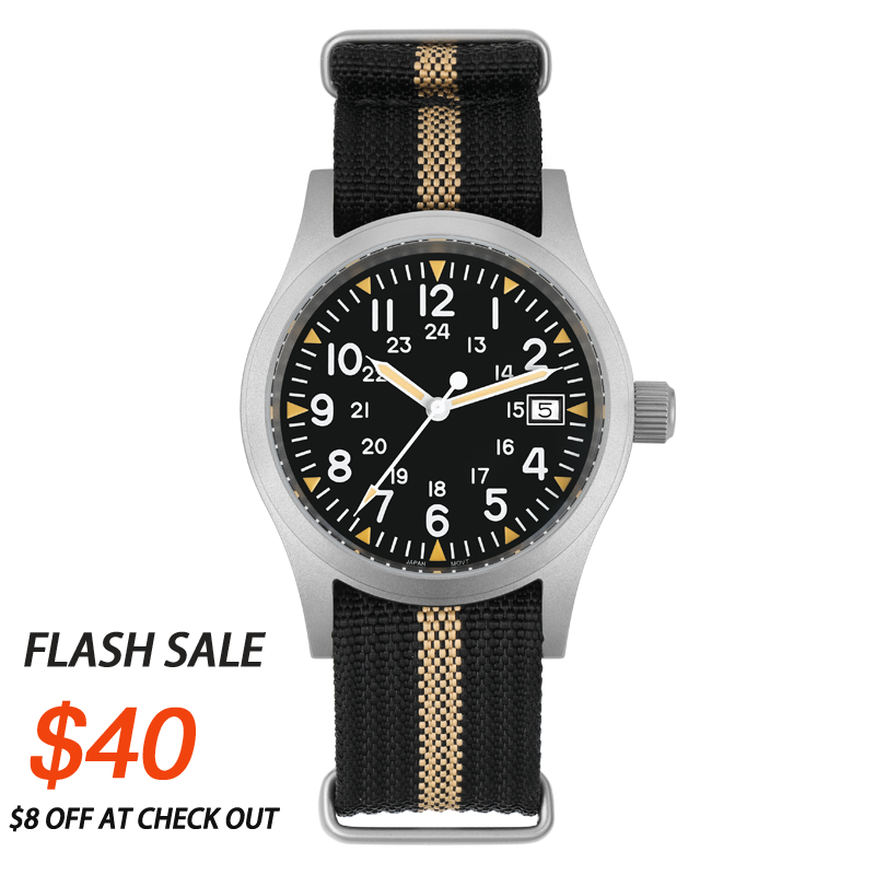 Militado 38mm Field Watch ML05 Date Window Version militado-38mm-field-watch-ml05-date-window-version