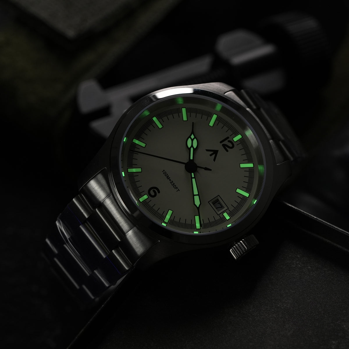 💥New Released💥Militado 38mm Field Watch Ronda 515 Movt Watch ML08