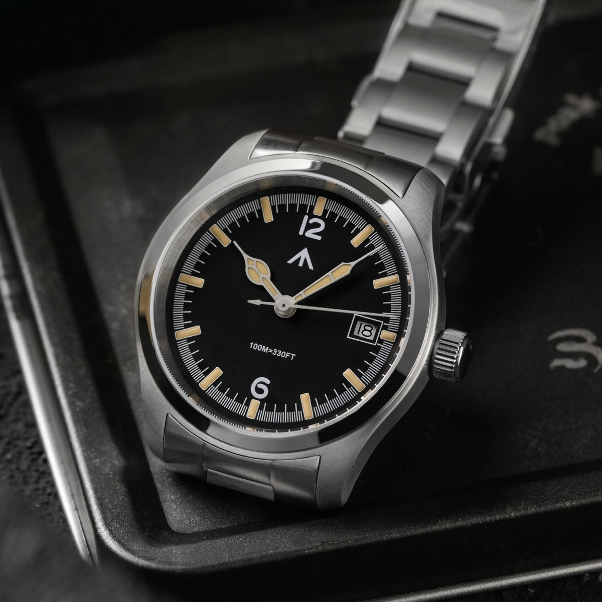 💥New Released💥Militado 38mm Field Watch Ronda 515 Movt Watch ML08