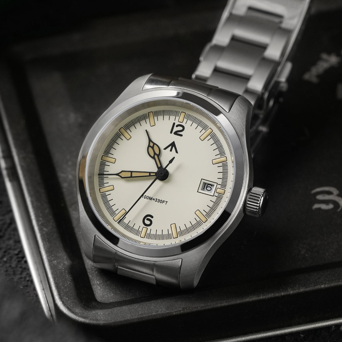 💥New Released💥Militado 38mm Field Watch Ronda 515 Movt Watch ML08