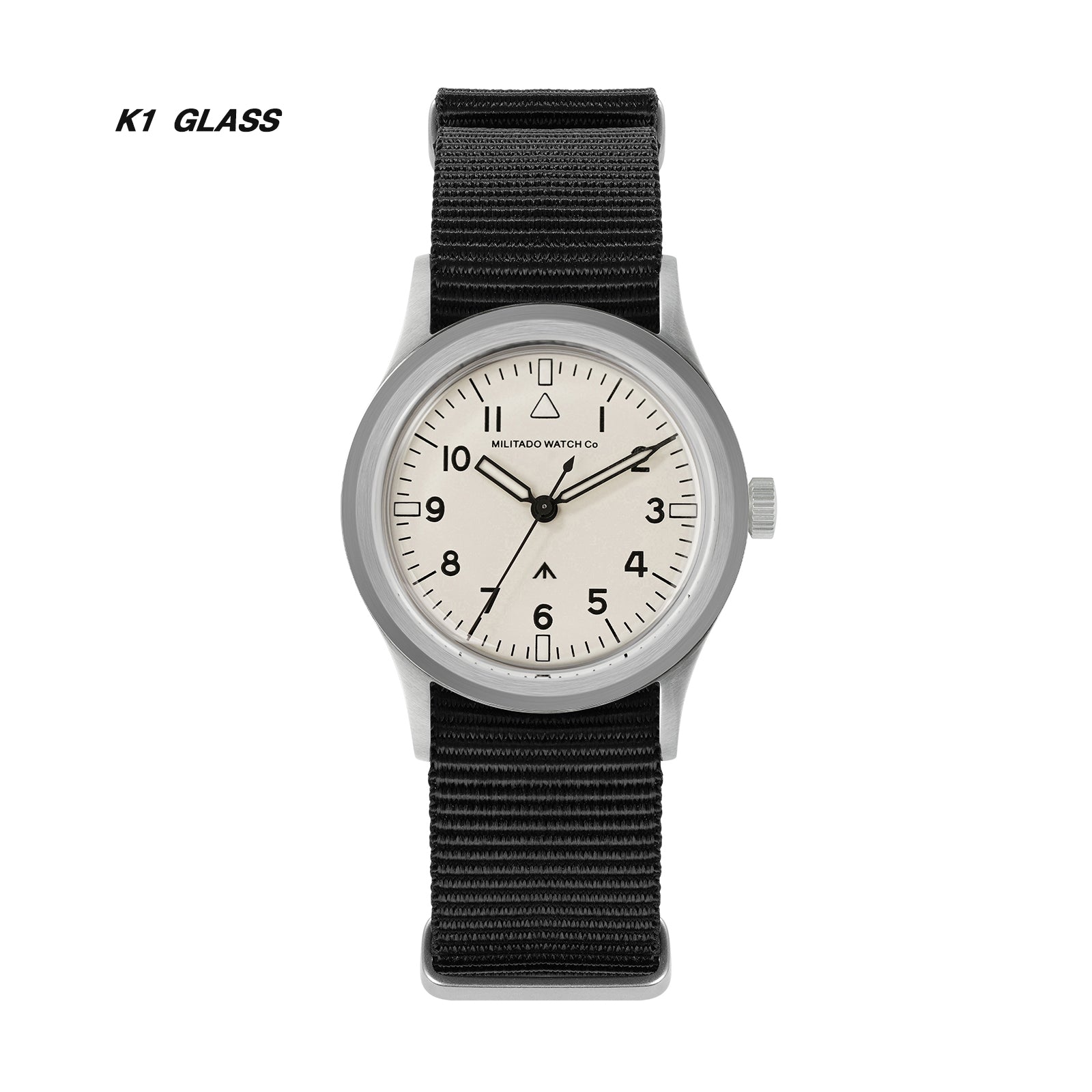 💥Spring Sale💥Militado 36mm Retro Military Watch VH31/VH65 Sweeping Hand ML14 V2