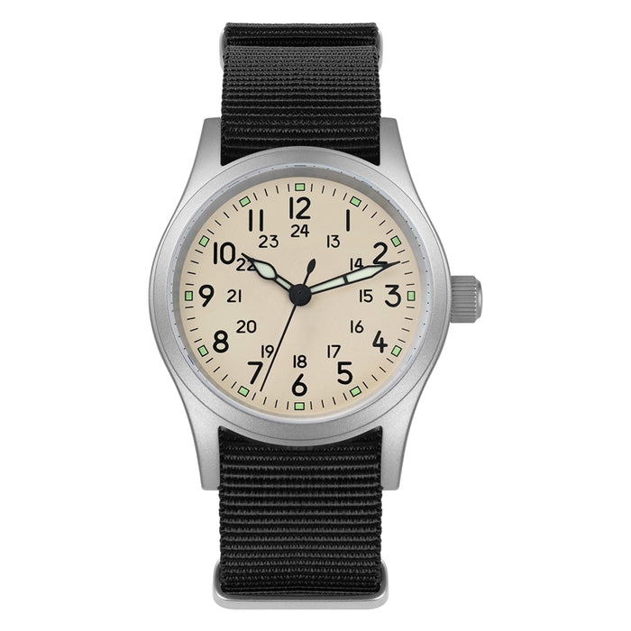 Militado 38mm Sapphire Crystal Field Military Watch ML05