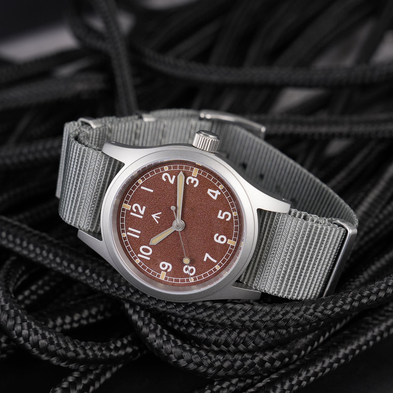 Militado Vintage  Military Watch 38mm Quartz Watch ML12