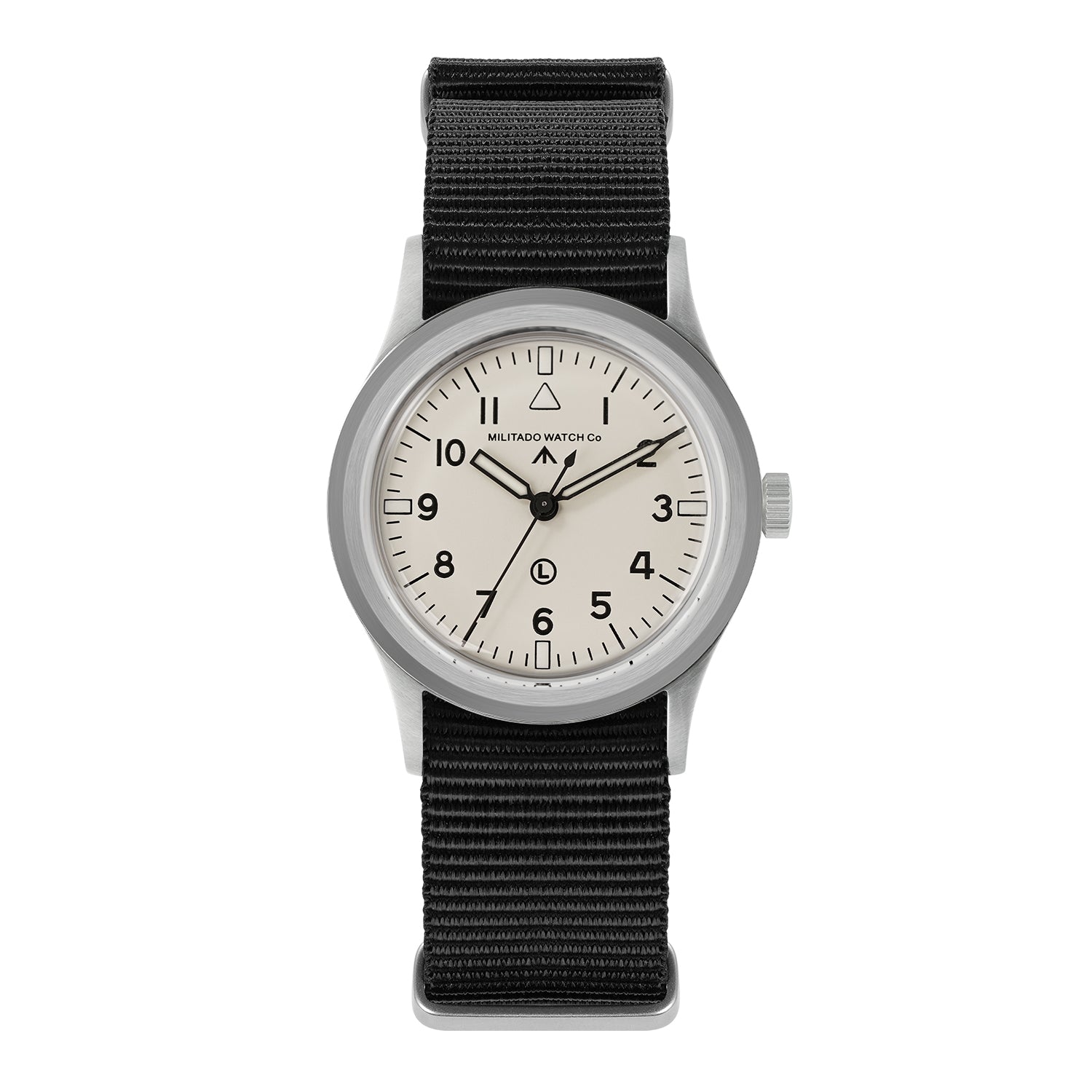 ★11.11 Sale★Militado 36mm Retro Military Watch VH31/VH65 Sweeping Hand ML14 V2