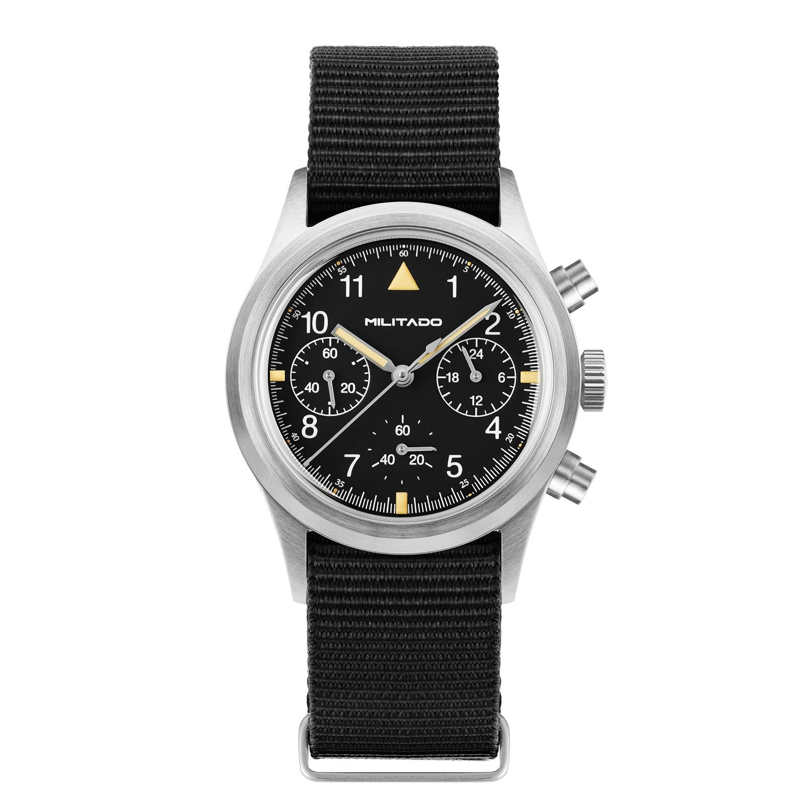 💥New Arrival💥Militado 36.5mm Chronograph Watch VK63 Vintage