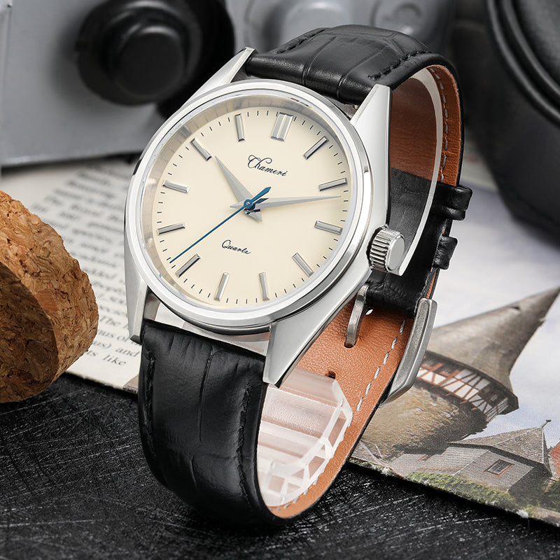 ★Oferta navideña★Chameri GS Reloj para hombre VH31 Reloj de cuarzo