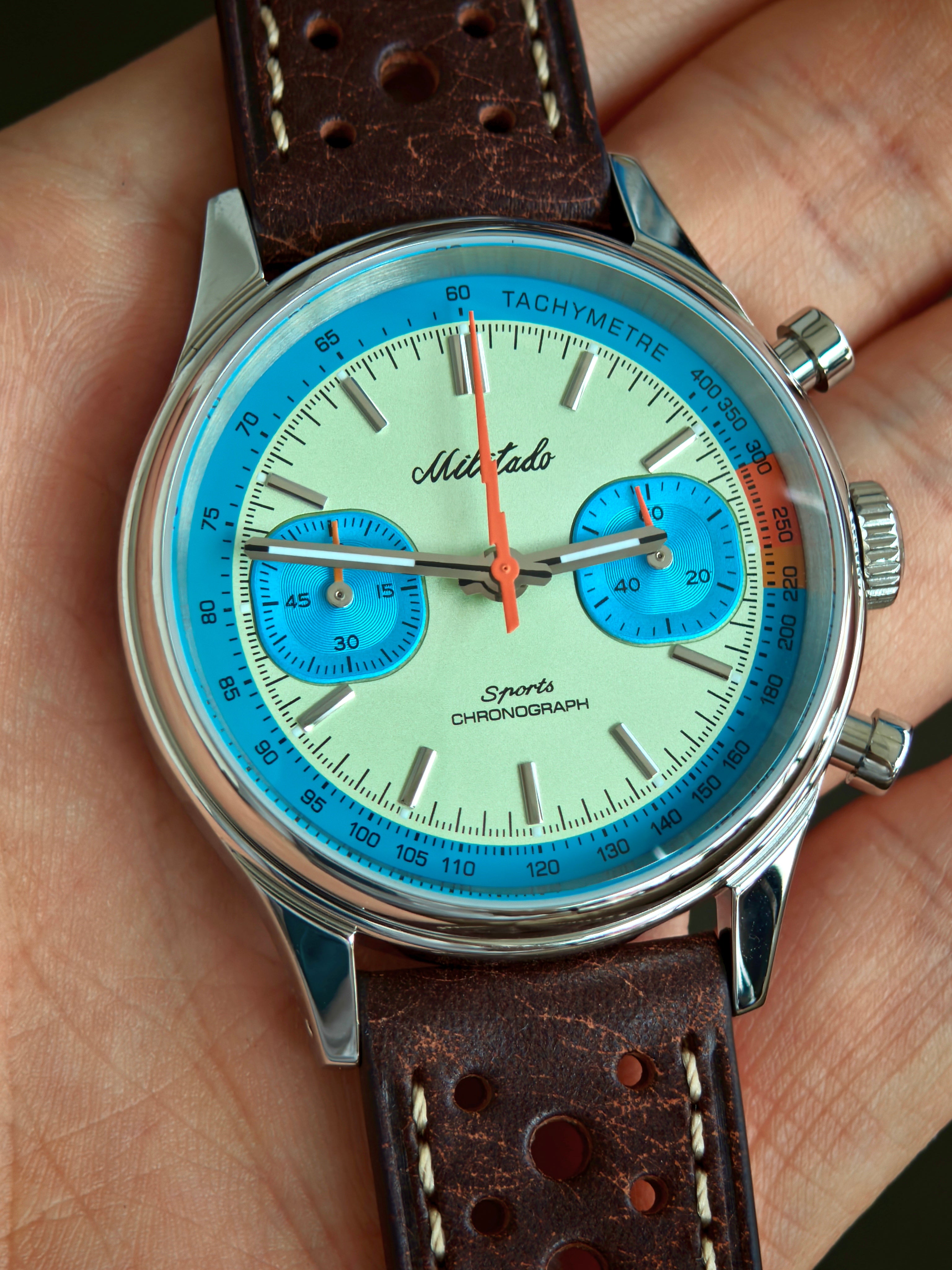 💥Flash Sale💥Militado Miyota 6S21 Chronograph Watch 40mm Men Watch ML23