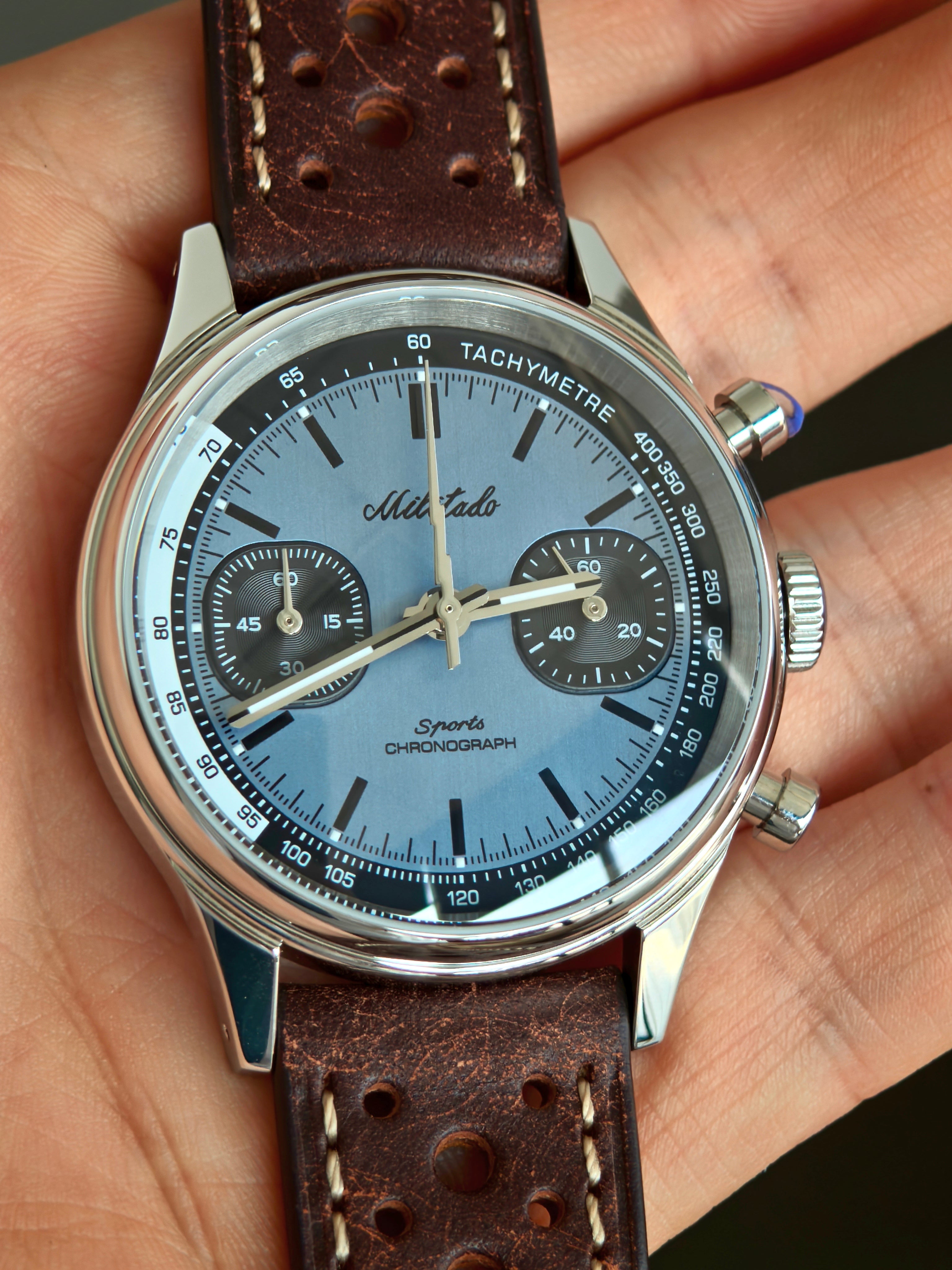 💥Flash Sale💥Militado Miyota 6S21 Chronograph Watch 40mm Men Watch ML23