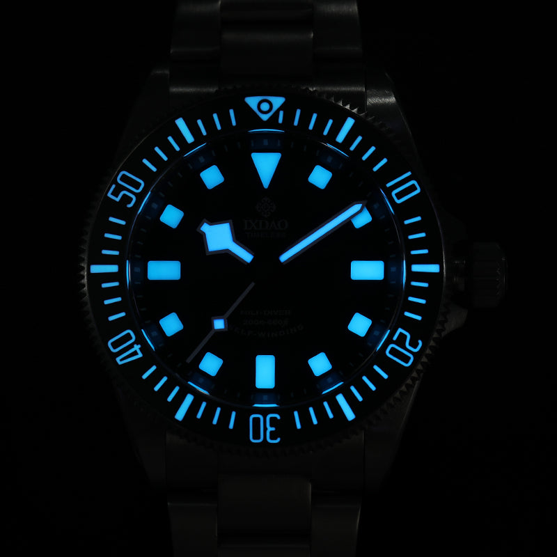 ★Black Friday★IXDAO Titanium 39mm LHD Automatic Dive Watch
