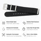 Nylon Watch Band with Sandblasting Buckle