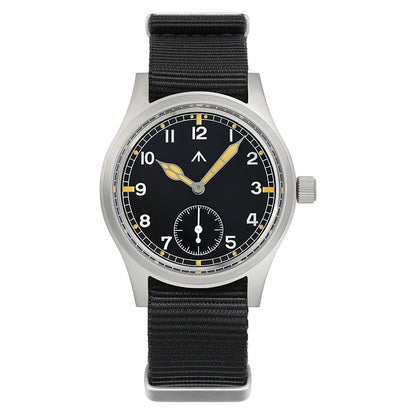 Militado 36mm D12 Quartz Field Watch - Cathedral Hands