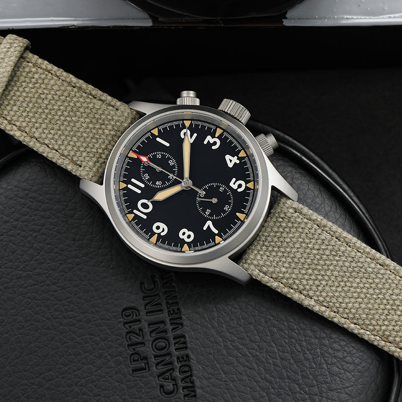 Militado Retro VK61 Quartz Chronograph Watch ML1868